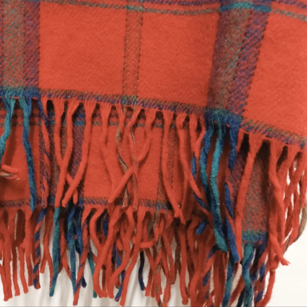 Pendleton Vintage Wool Blanket Made in USA *HOLES*